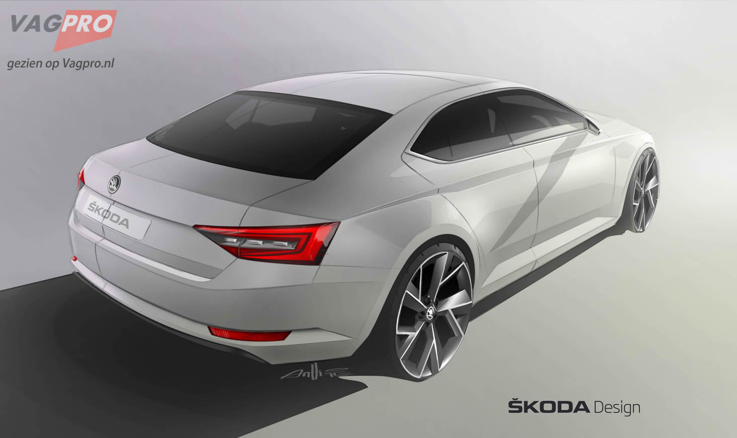 Skoda Superb nieuw concept