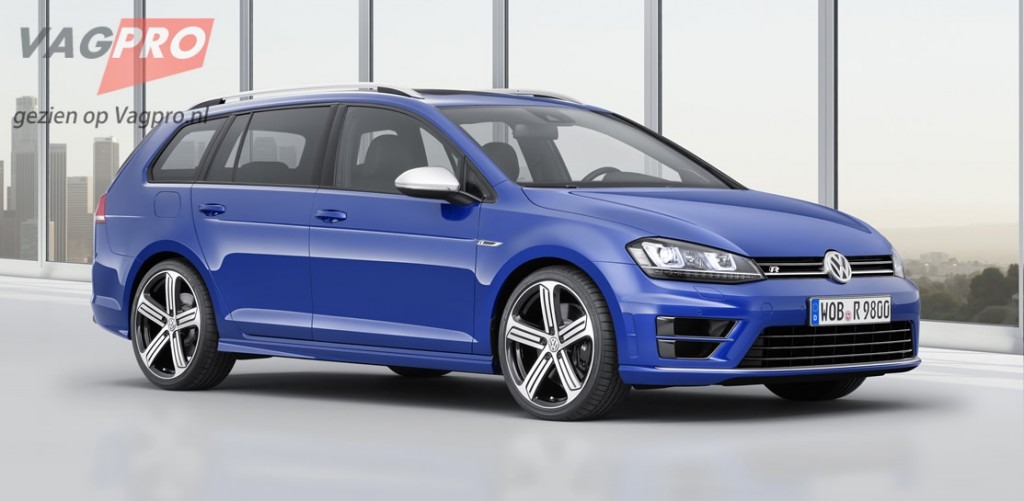 Golf 7 Variant blauw R