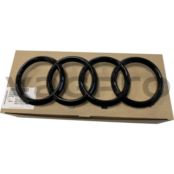 Audi logo zwart grille 8T0853605