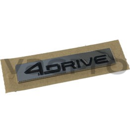 Seat 4DRIVE plak embleem achterzijde 5F9853691PWF