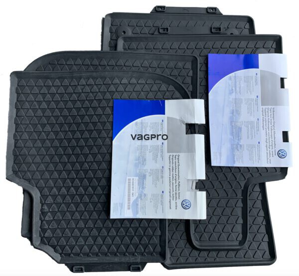 VAG Audi Volkswagen set 4 rubber voetmatten