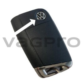 10 mm Volkswagen Logo voor MQB auto sleutel 3C0837891