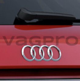 Audi A3 8V ringen logo achterklep - Originele Audi A3 chrome ringen